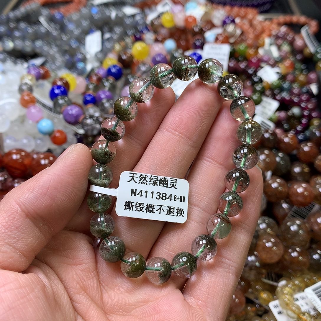 水晶手链未镶嵌，