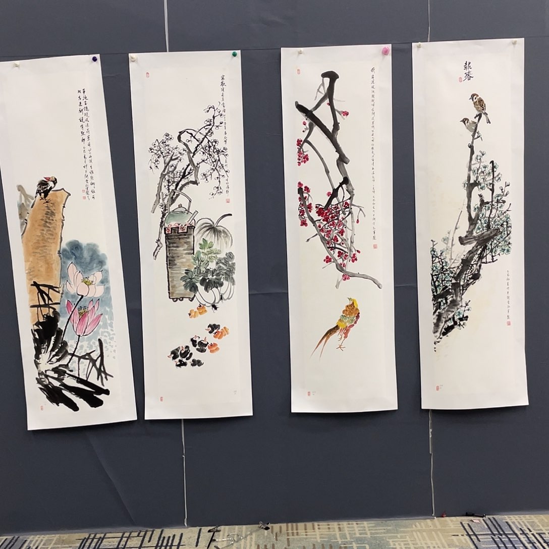 国画赫*啊绘画作品闫红军老师333333