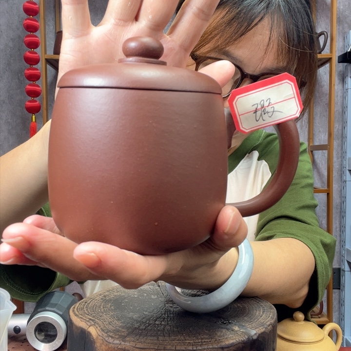 茶杯紫砂原矿紫砂杯