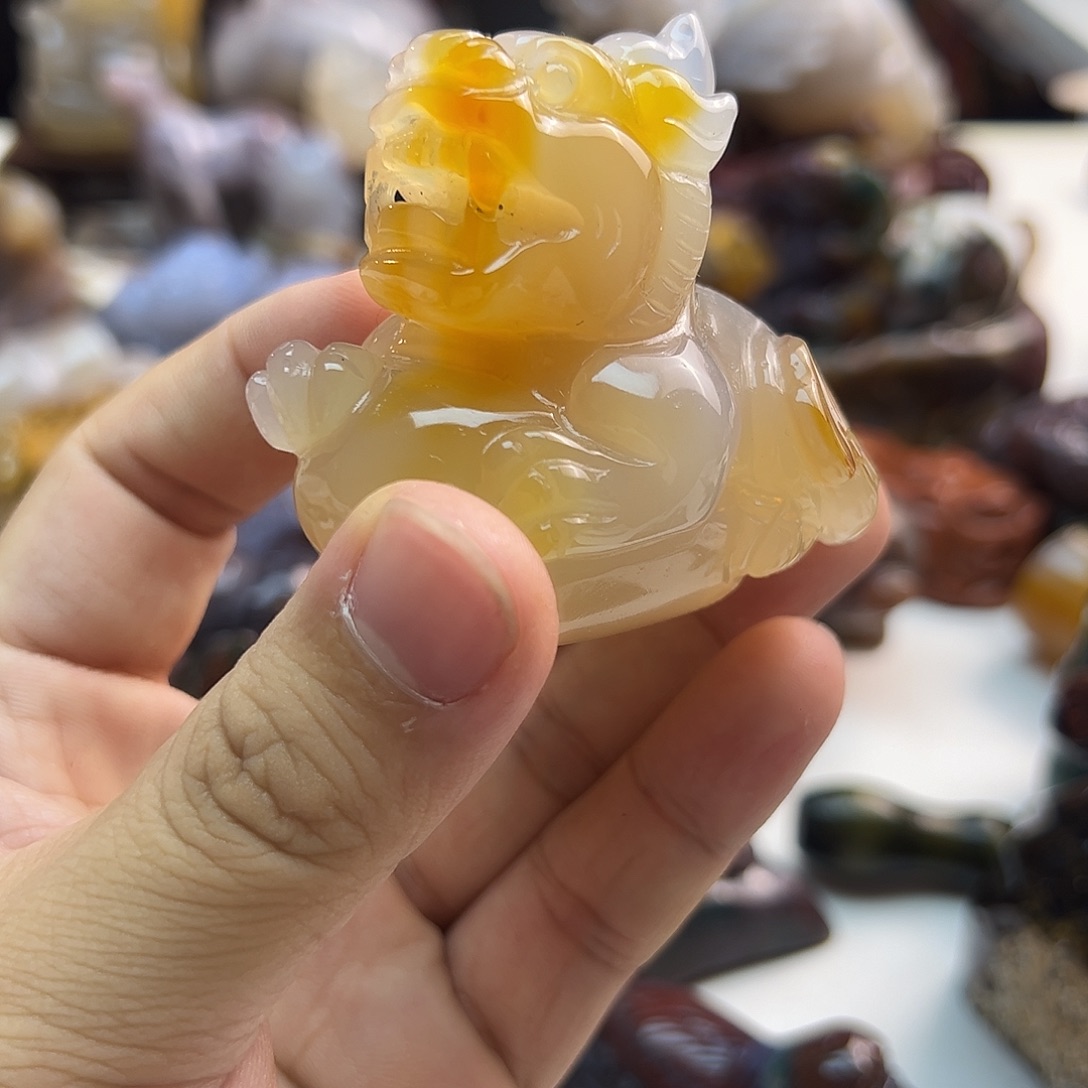 玛瑙/玉髓未镶嵌颈饰