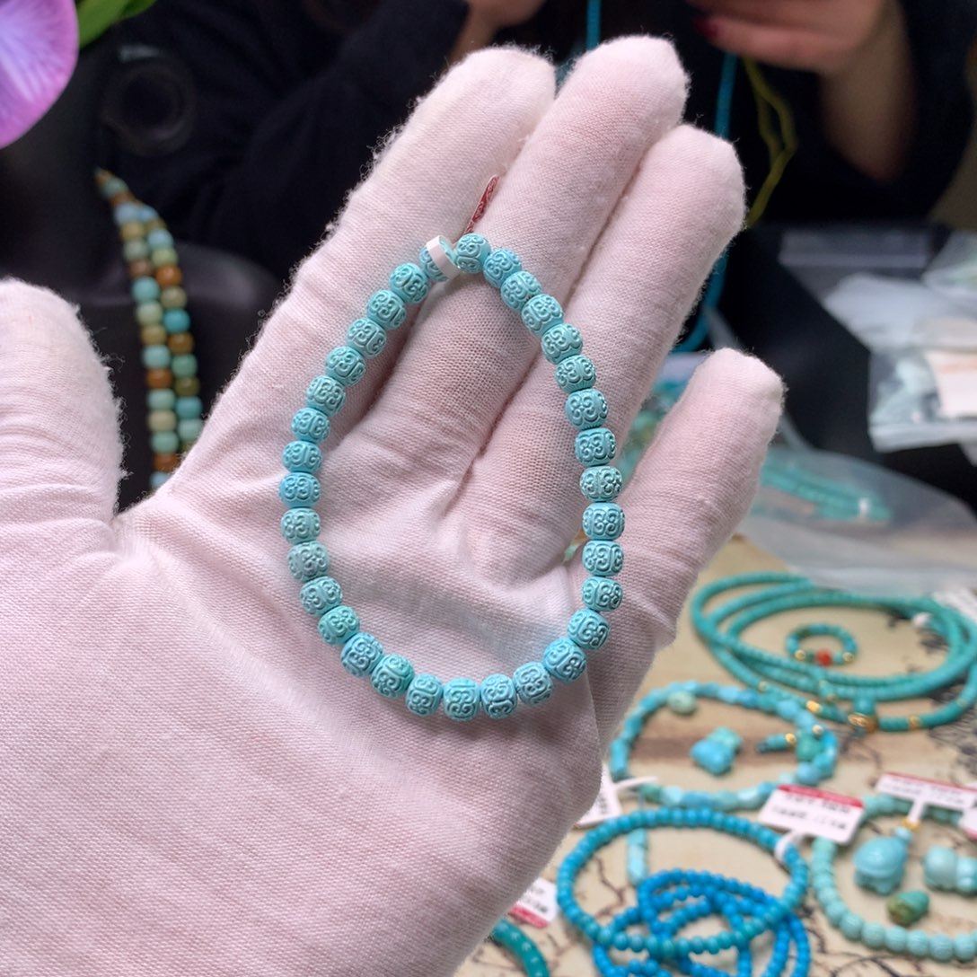 绿松石未镶嵌配饰