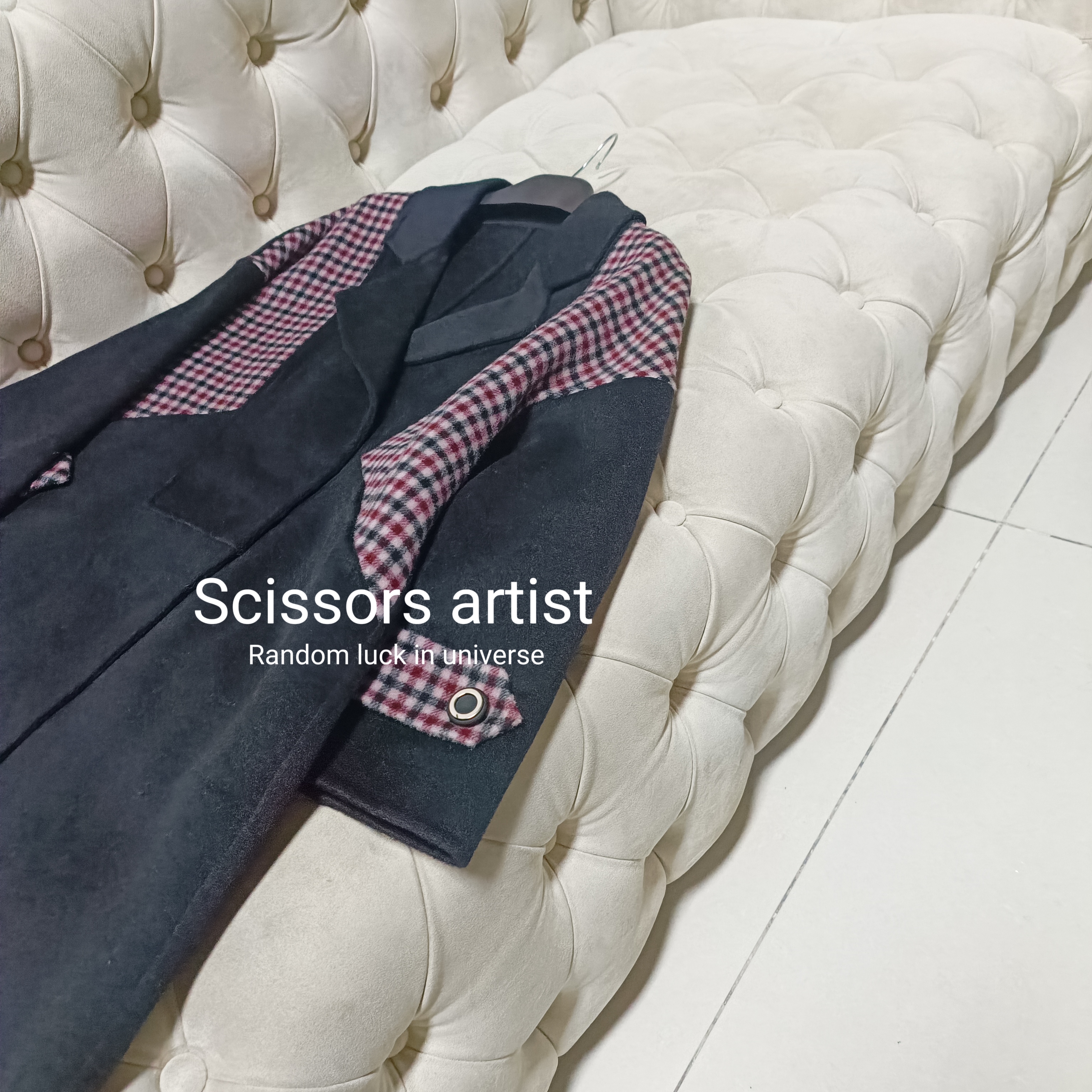 【Scissors artist】高端设计师走秀女装大衣5591