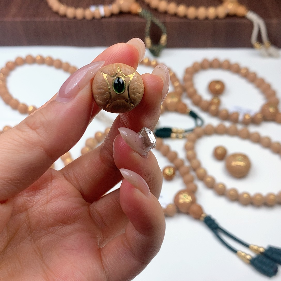 凤眼菩提吊坠书*五星17.5mm