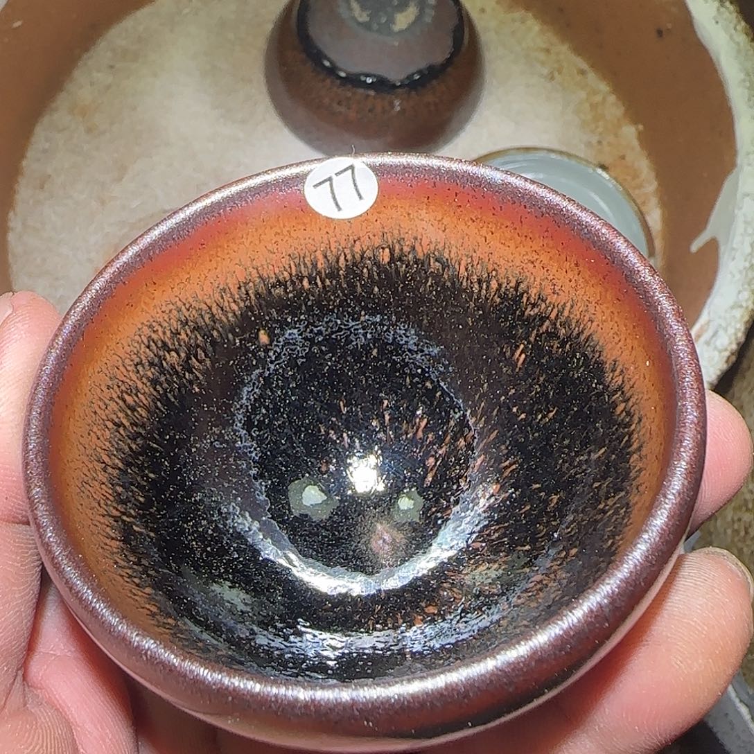 茶盏印春堂柴烧建盏