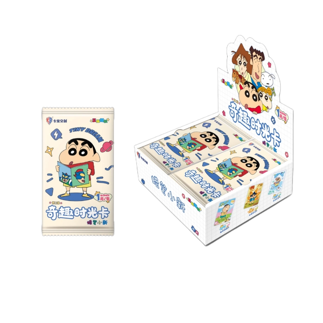 【蜡笔小新一米】卡宝文创 蜡笔小新 奇趣时光第二弹 收藏卡牌