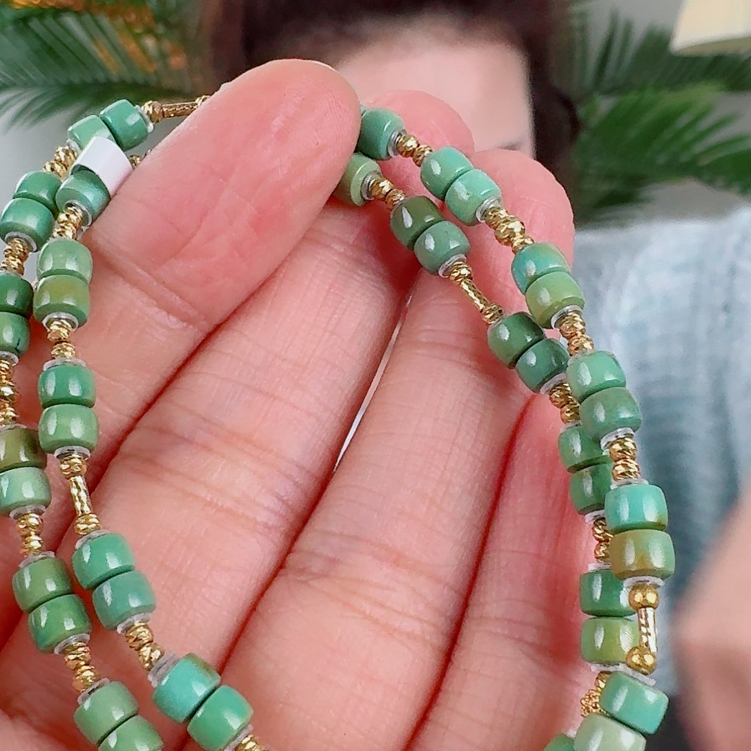 未镶嵌绿松石珠宝奇石