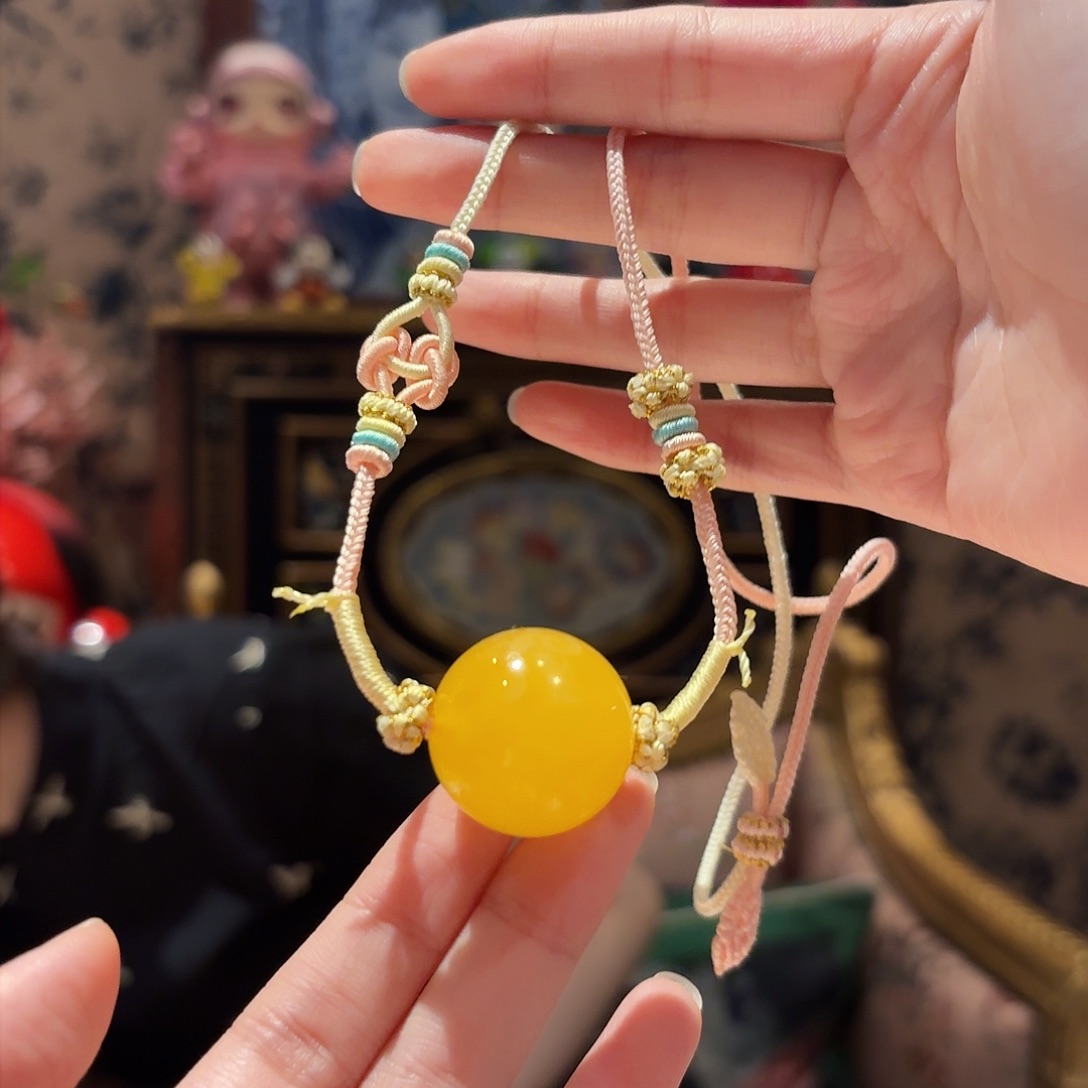 蜜蜡颈饰未镶嵌颈饰