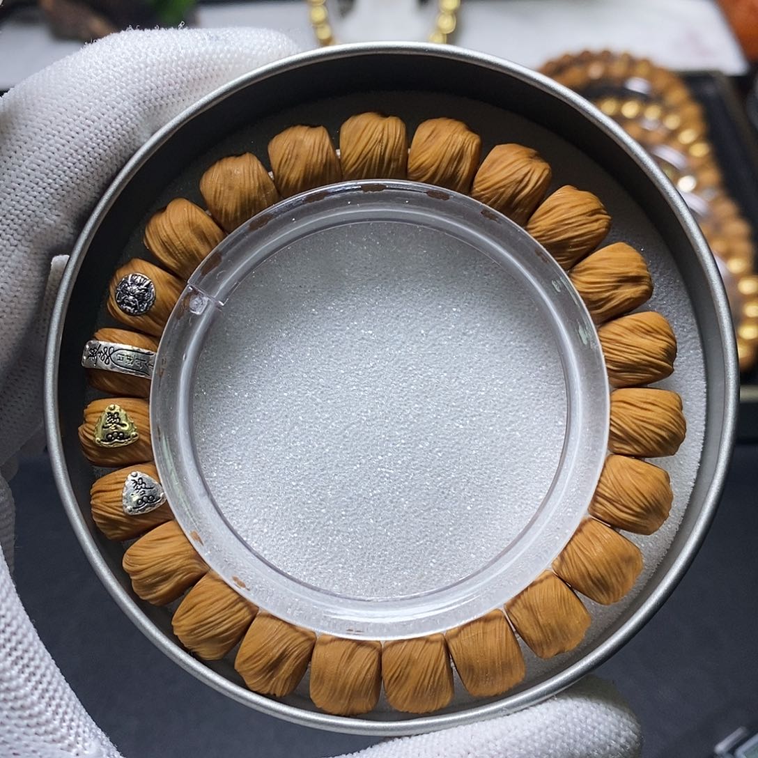 猴头核桃手串四标鬼印 10+ 全品 205号