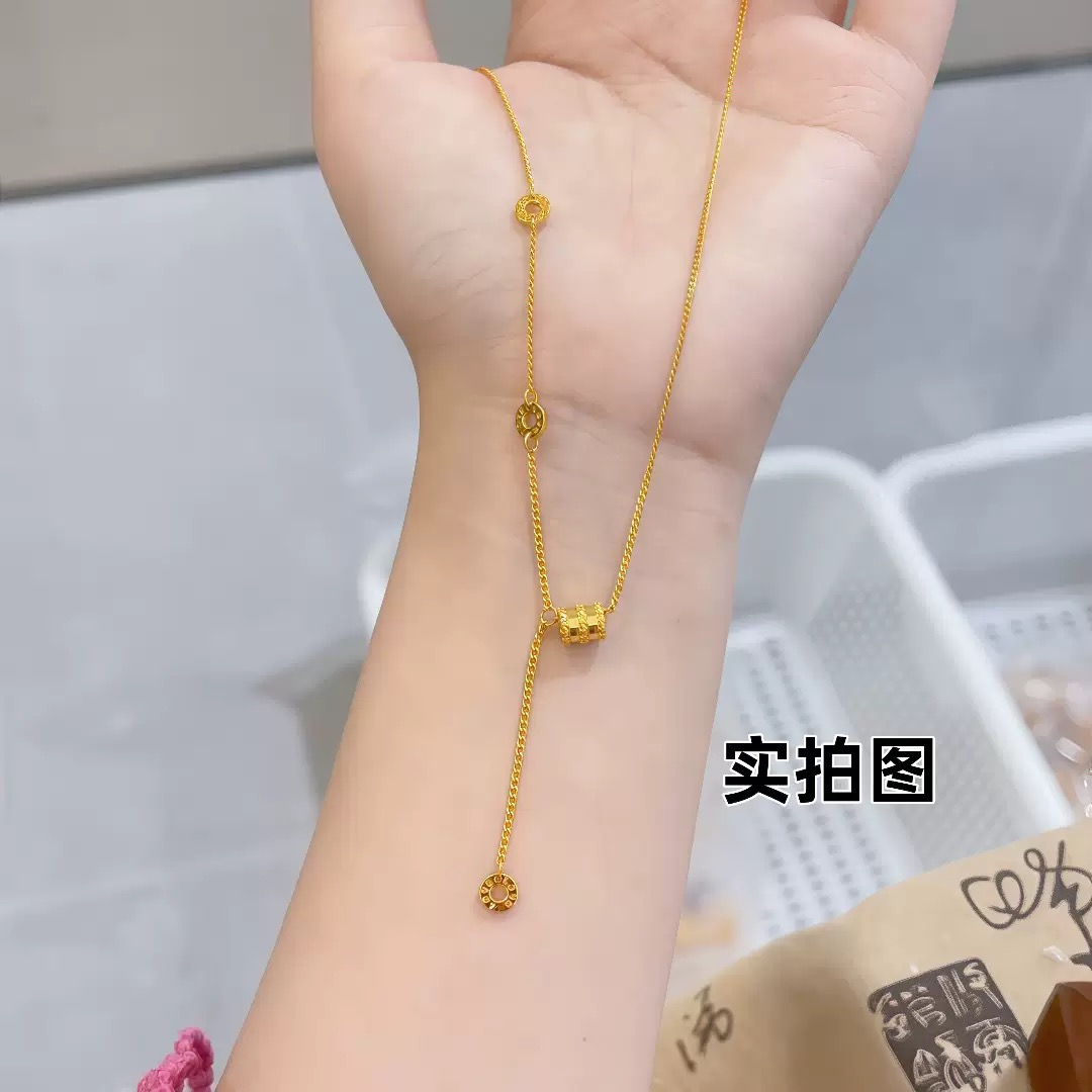 合金项链  流苏小蛮腰项链 时尚百搭设计感