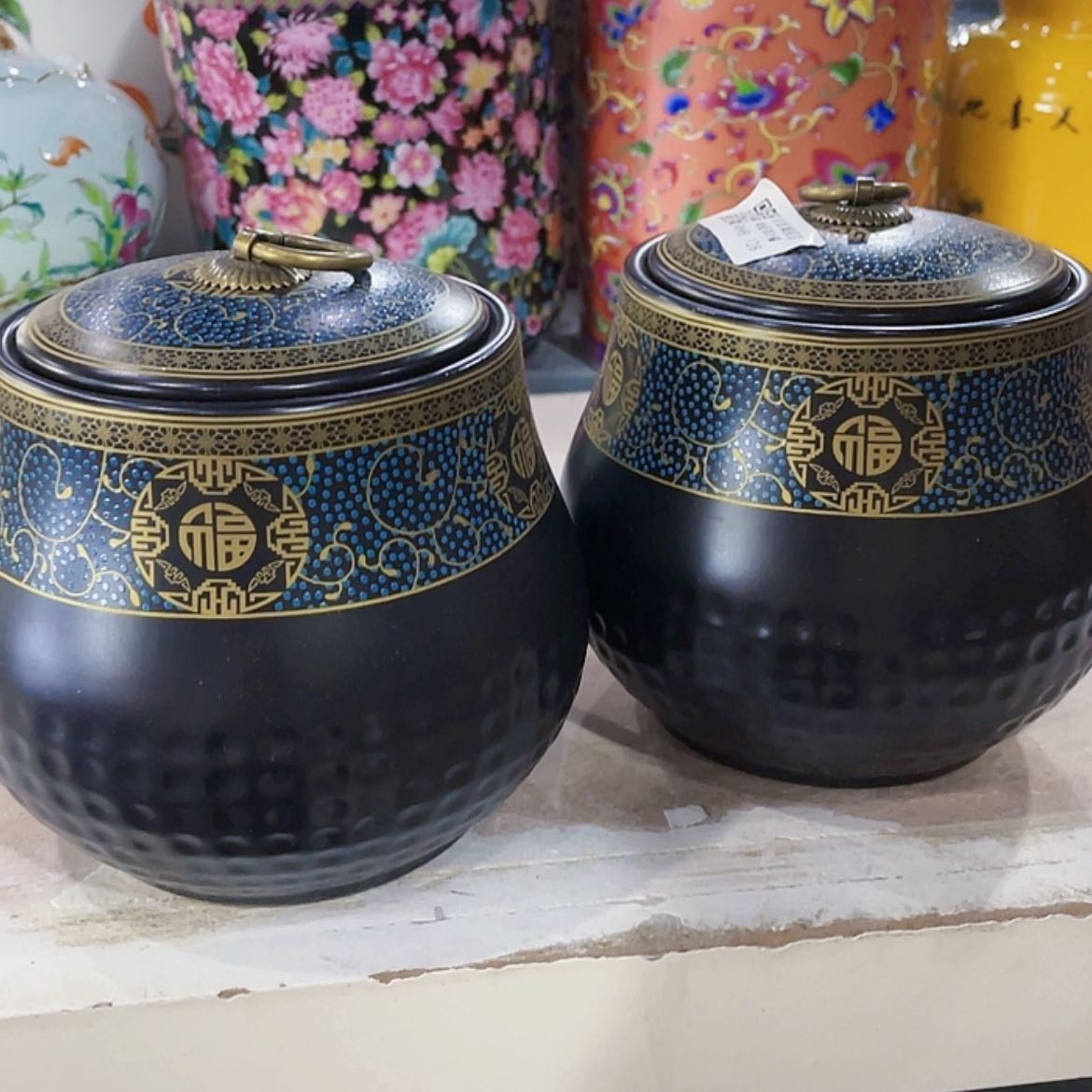 【闪购商品】罐陶瓷茶叶罐密封罐
