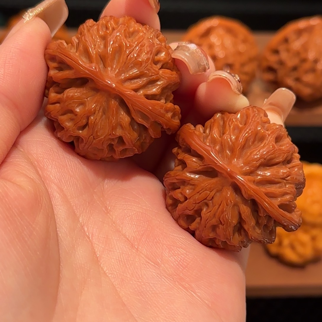 桃核吊坠苹果园38 精品992