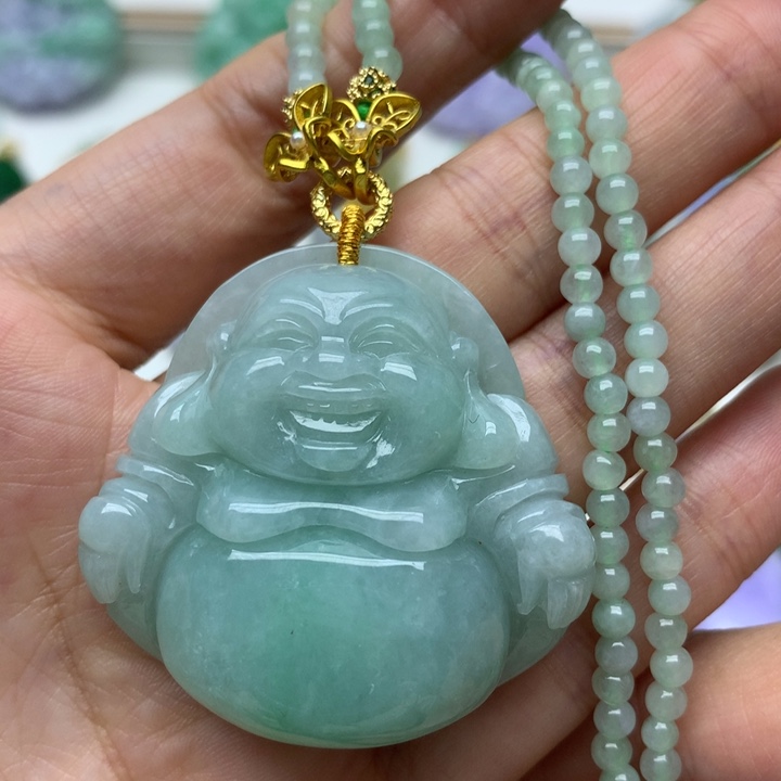 颈饰未镶嵌翡翠翡翠