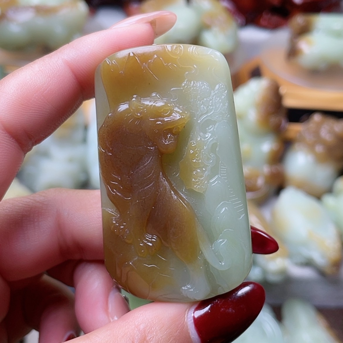 【闪购商品】未镶嵌和田玉挂件*️***