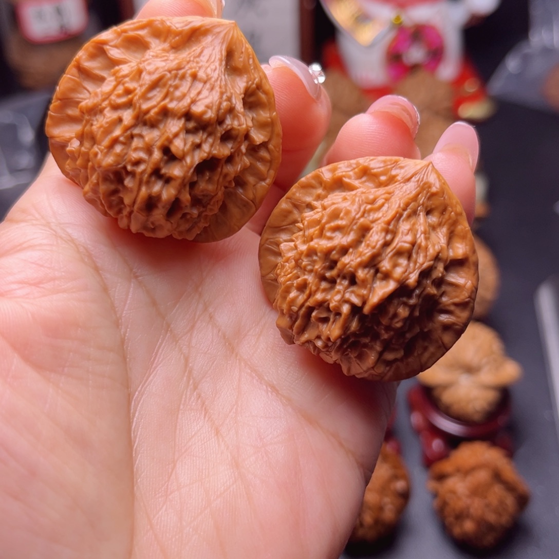 吊坠文玩核桃硬核野核朱雀