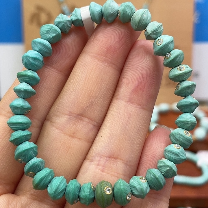 绿松石未镶嵌珠宝奇石