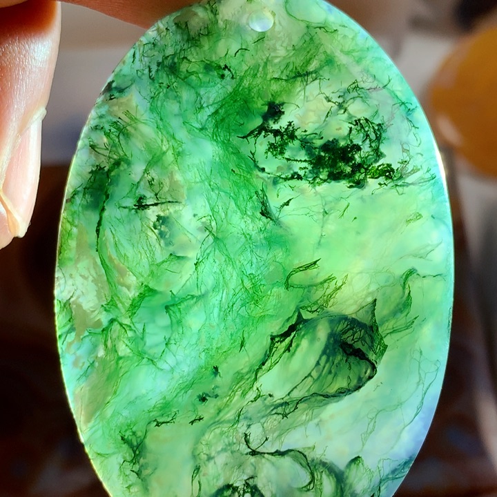 未镶嵌颈饰玛瑙/玉髓纸**烟