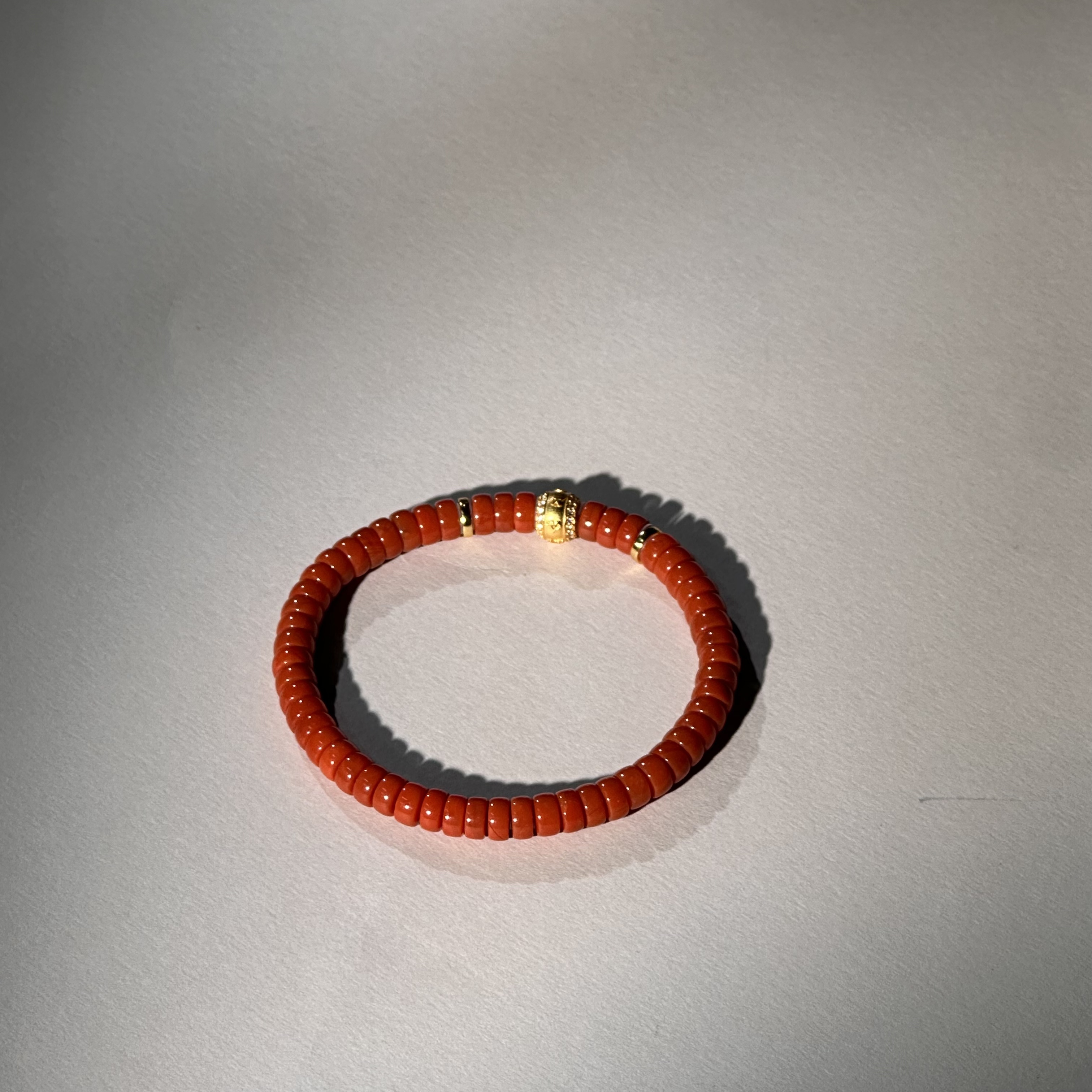 【不二】滴水洞玉化料-南红直切手串6mm（多样性发）