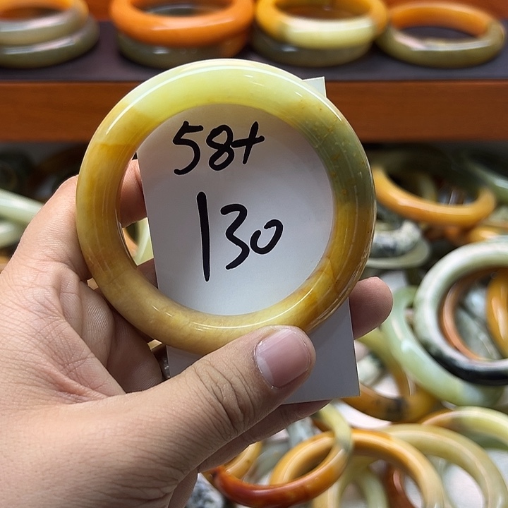 蛇纹石玉合金手镯