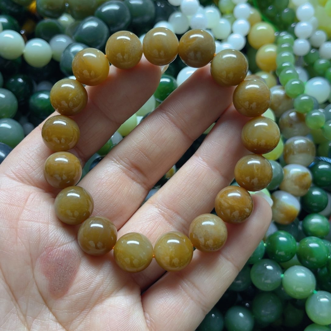 和田玉手链未镶嵌