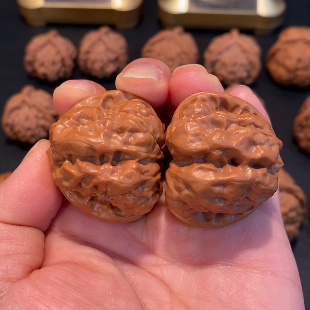 把件文玩核桃蛤蟆头