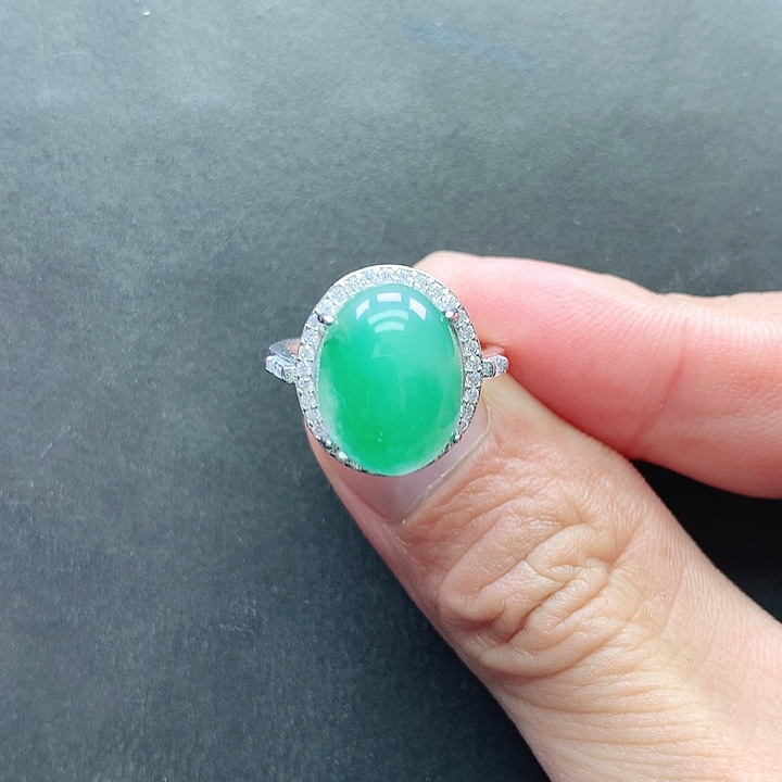 石英质玉未镶嵌戒指