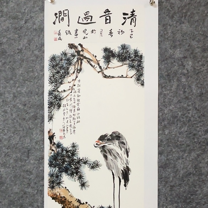 国画闲堂春民国画