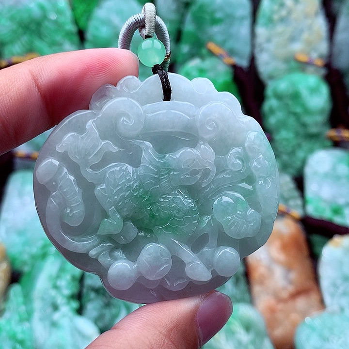 翡翠吊坠(不含链)未镶嵌