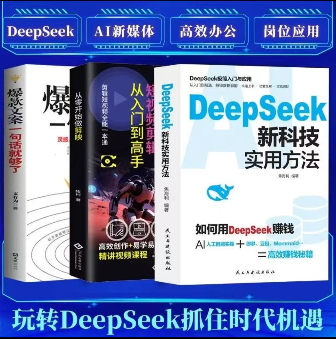 Deepseek极简入门与应用 零基础轻松学会ai 轻松掌握一门技能