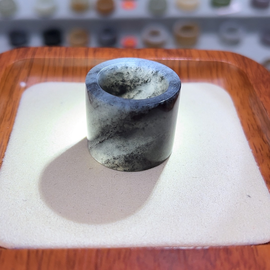 和田玉戒指未镶嵌19号