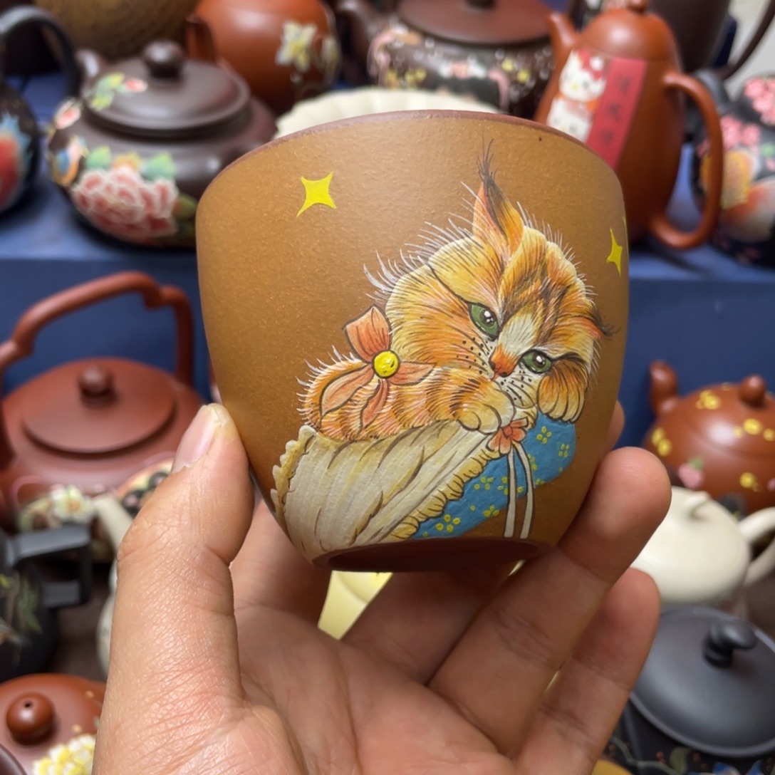 茶杯紫砂紫砂主人杯160cc