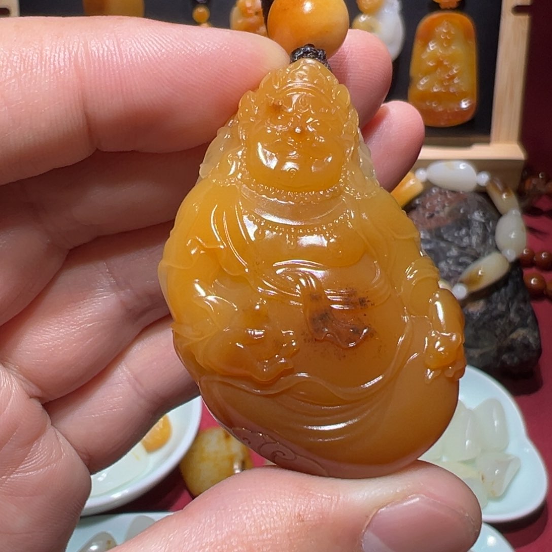 和田玉颈饰未镶嵌雷*栋