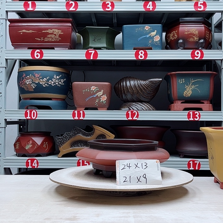 紫砂花盆紫砂花盆