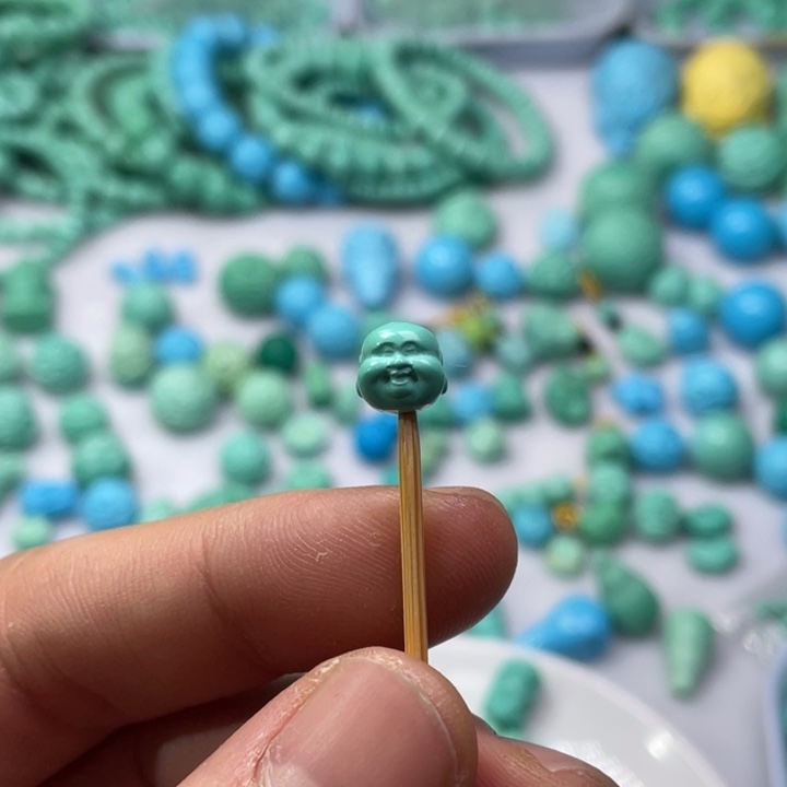 非金属卡8绿色弥勒单珠