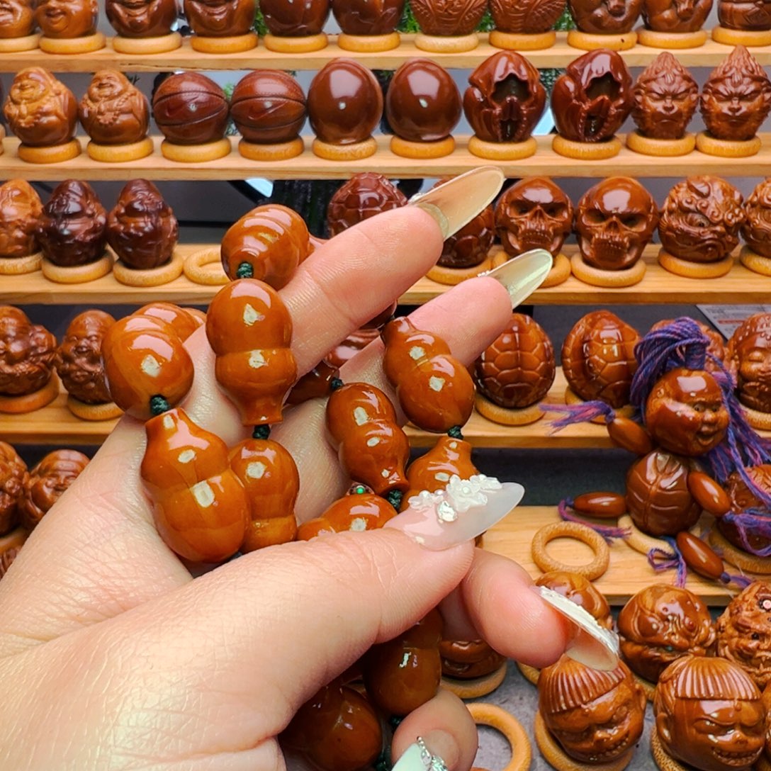 瓦***噶橄榄核手串/手链葫芦11手持