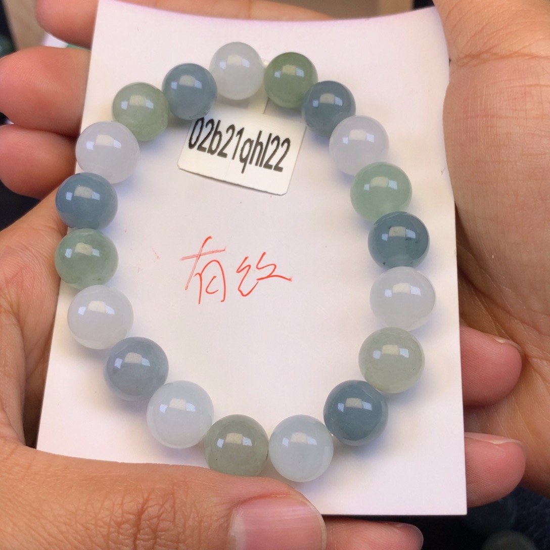 翡翠颈饰未镶嵌有*人天然缅甸翡翠