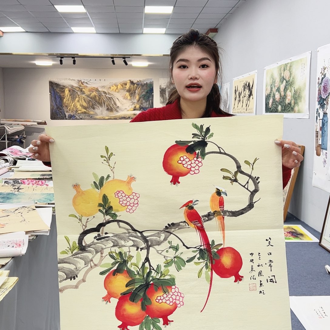国画国画作品纯手绘