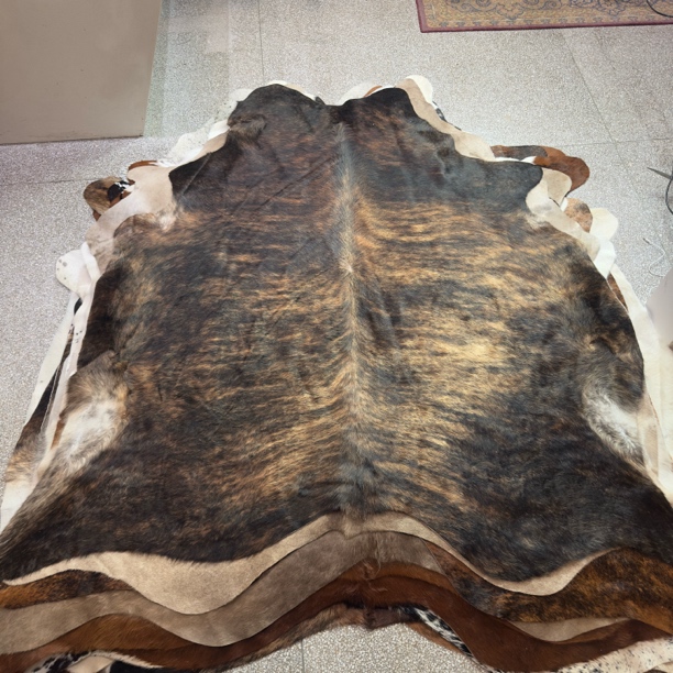 【本尼家】XC01 220*200cm专拍牛皮地毯