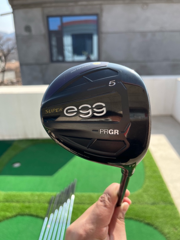 PRGR super egg男士超标远距离高尔夫球道木5号17度原装R硬度