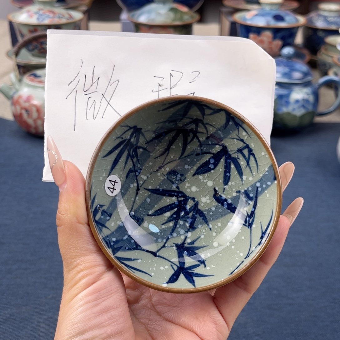 杯景德镇手绘手工茶具