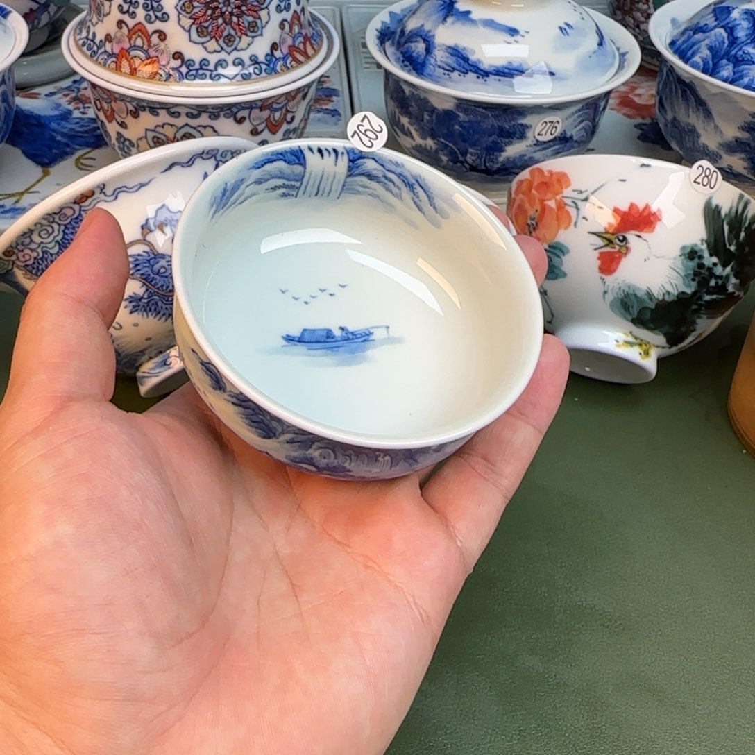 彦祖纯手工手绘茶具295