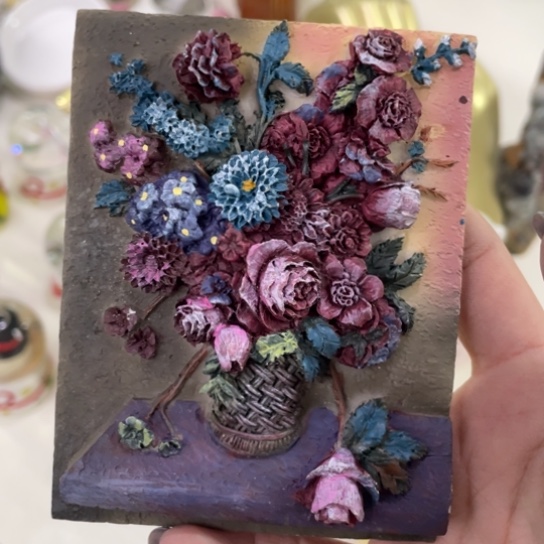 摆件              微瑕。 