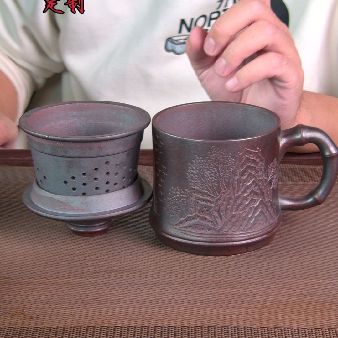 紫砂茶杯高档紫砂茶具套装
