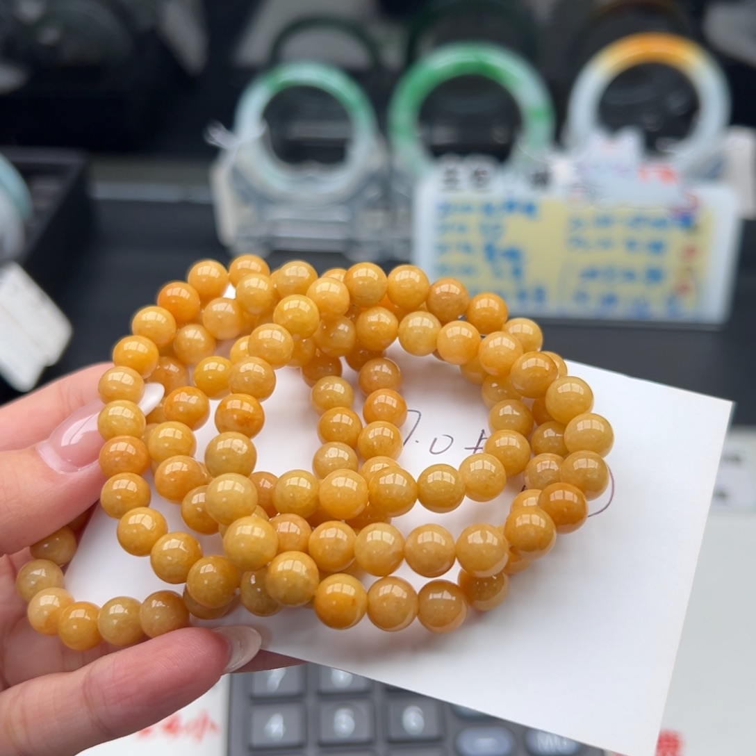 未镶嵌手链翡翠多样性