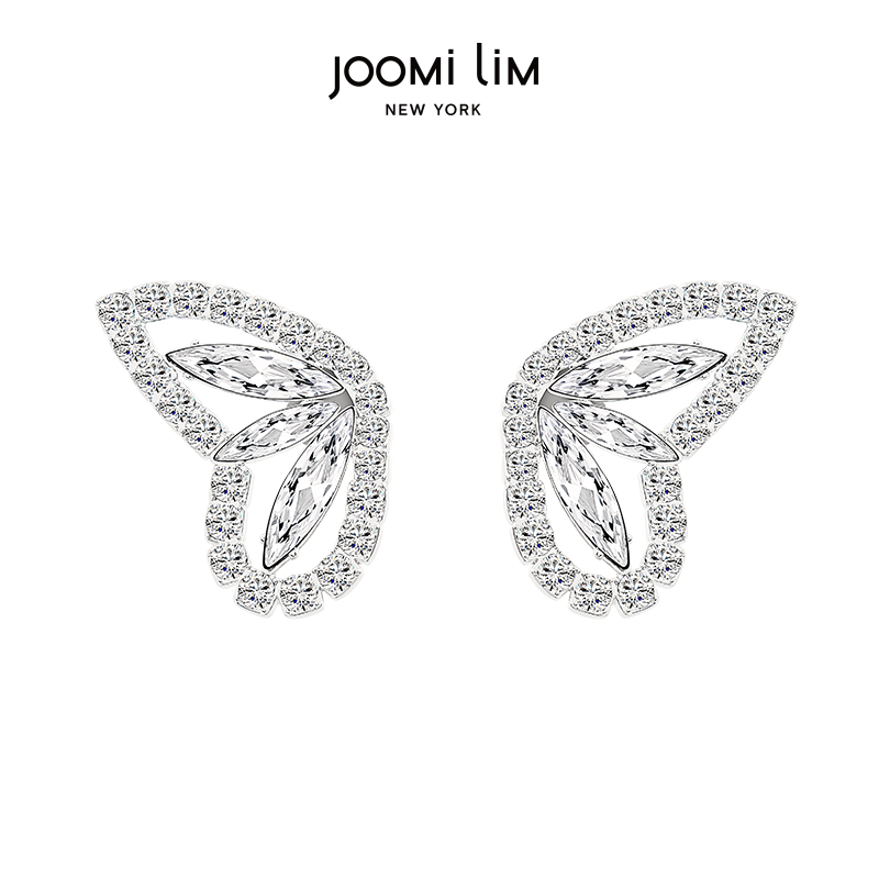 JOOMi LiM 合金耳饰 蝴蝶翅膀造型耳饰-BE24