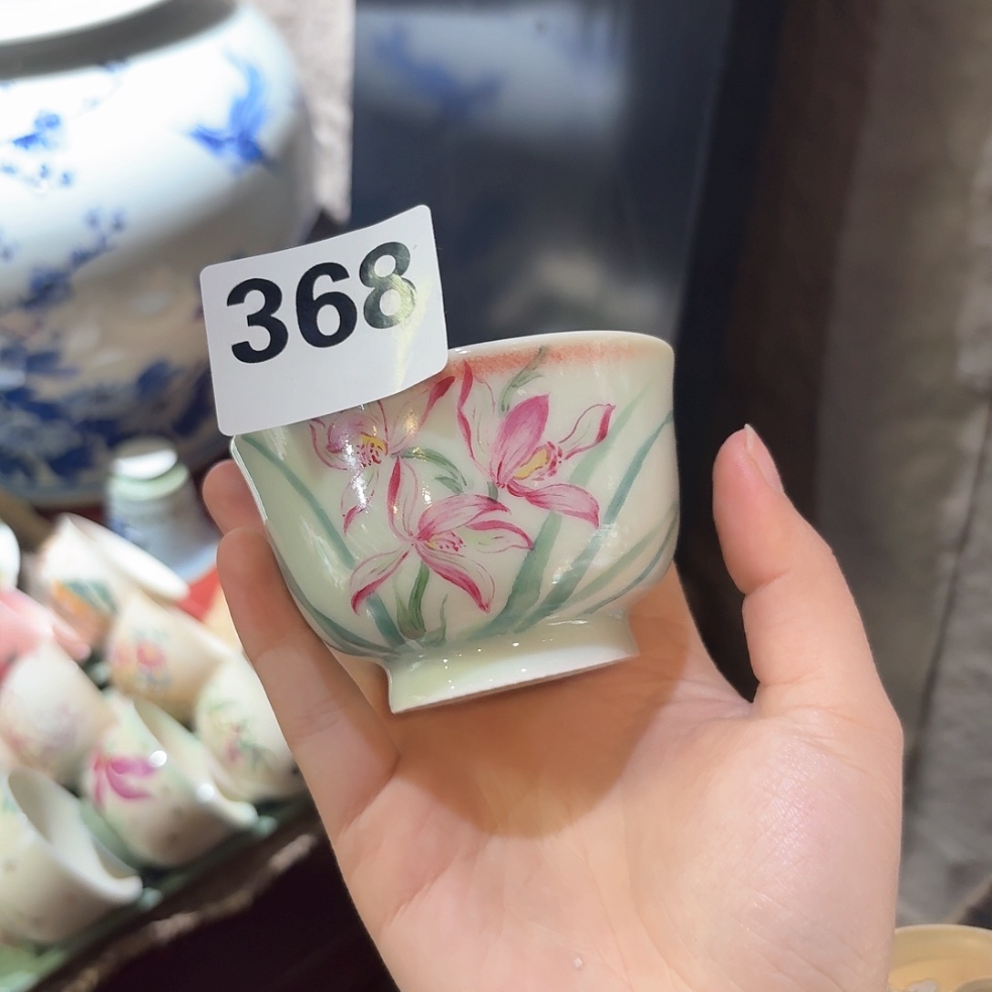 ?**?等烟雨陶瓷手作杯子368