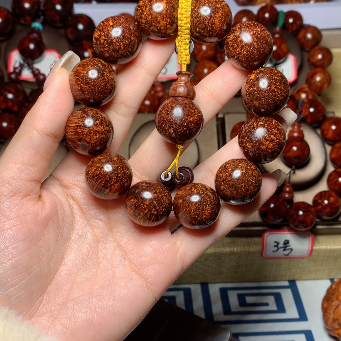 黄花梨/降香黄檀手串/手链重**
