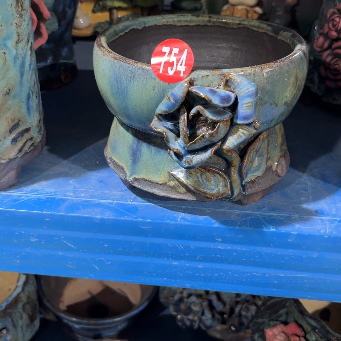 754 号陶然花器手工花盆