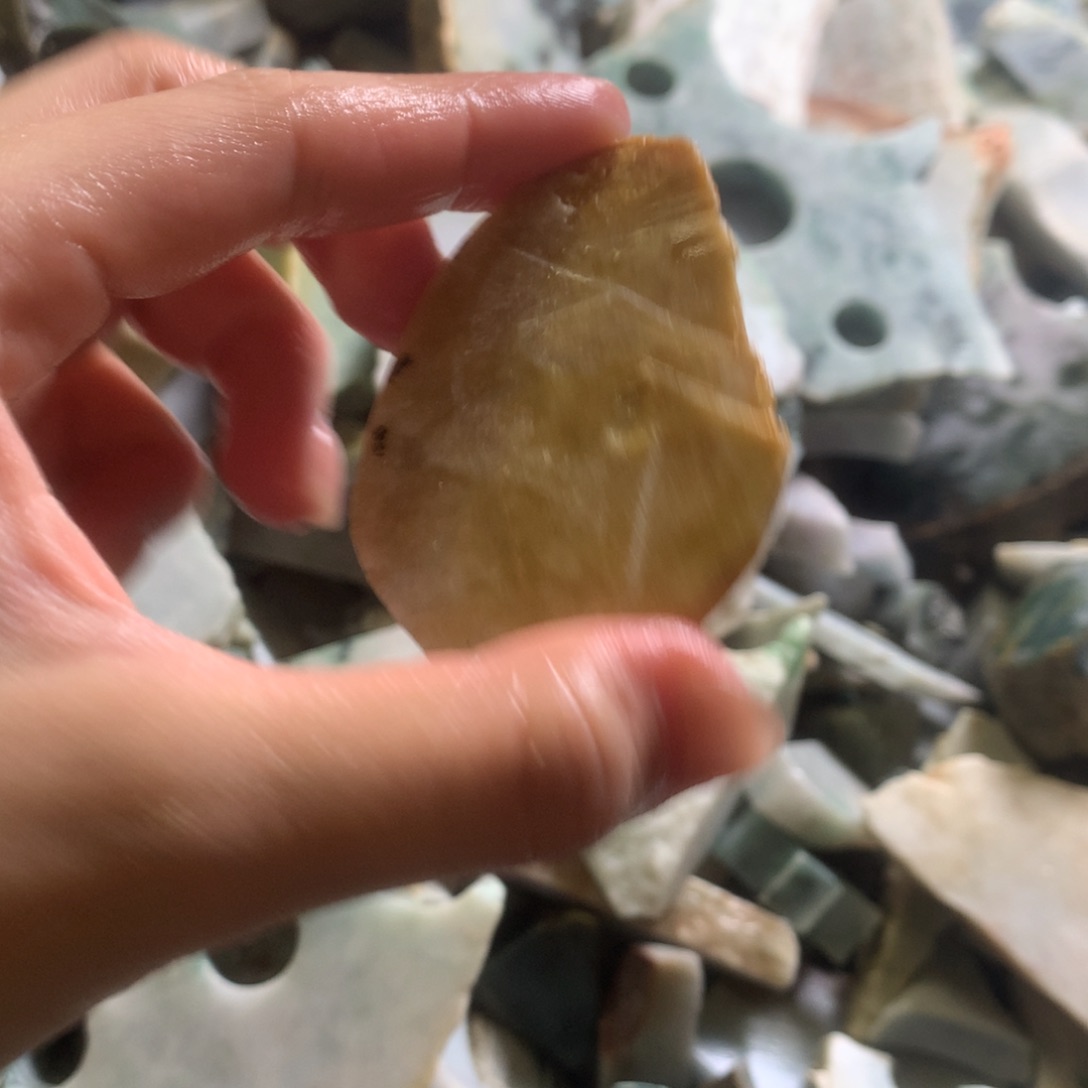 翡翠颈饰未镶嵌缅甸翡翠