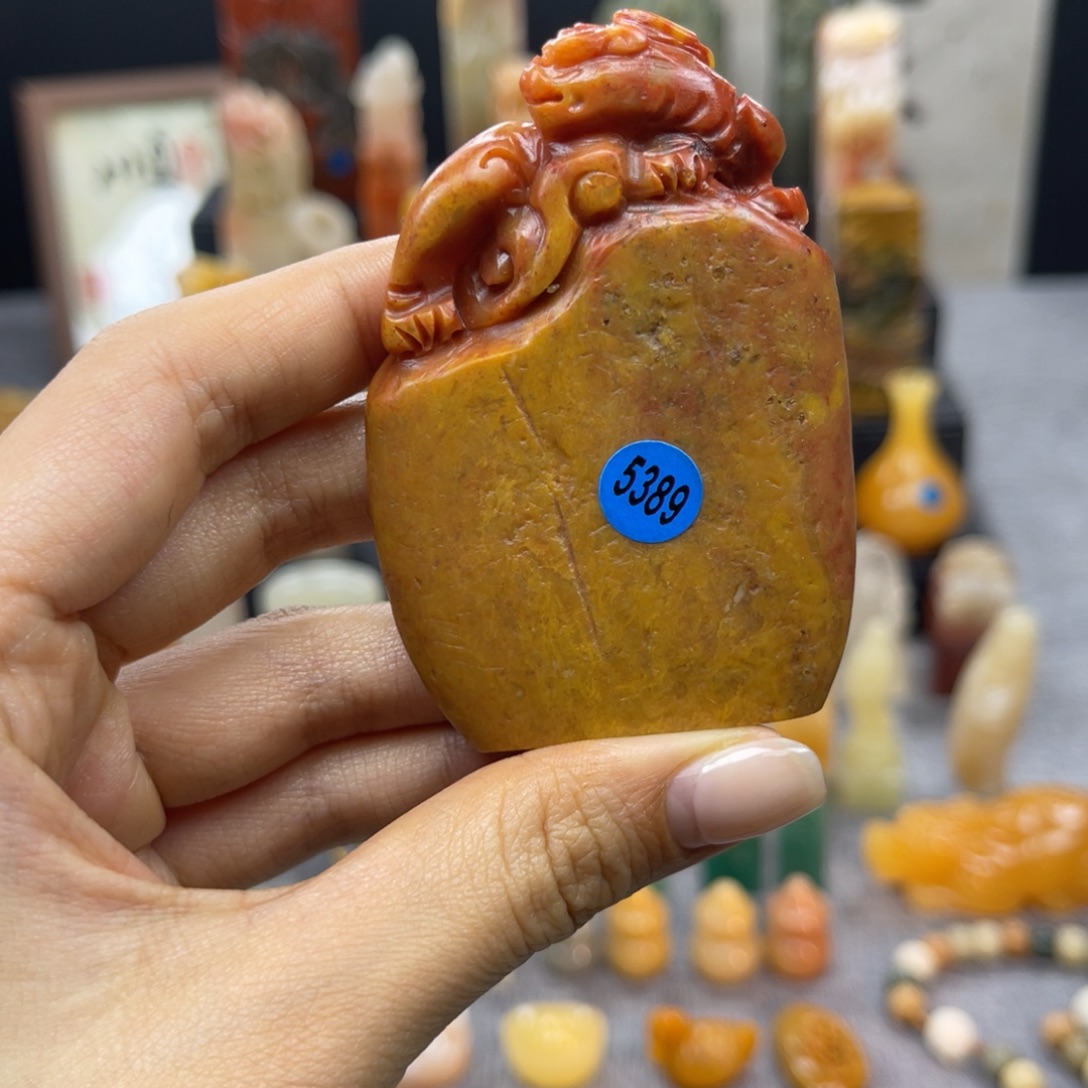 寿山石印石5389。           