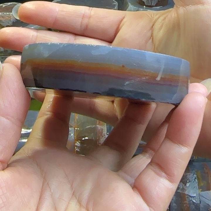 定制玛瑙语**然手镯定制款